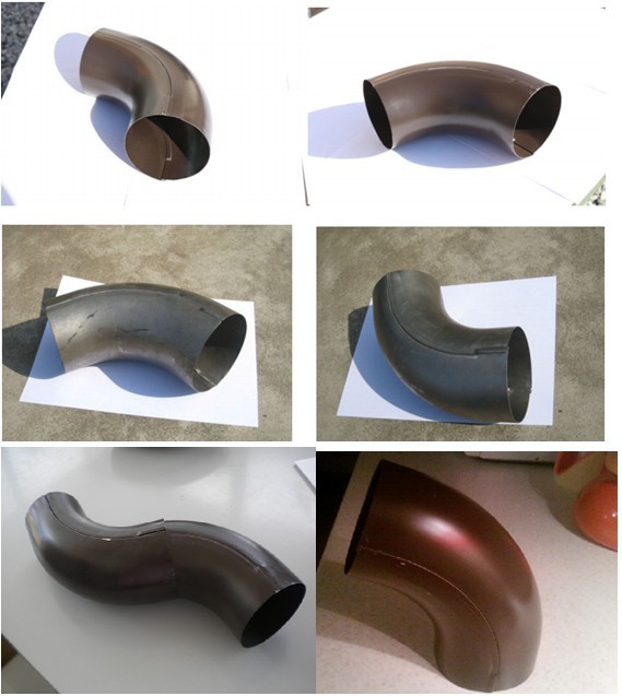 Custom Downpipe Elbow Moulds / Downspout Machine for Downspout Elbow
