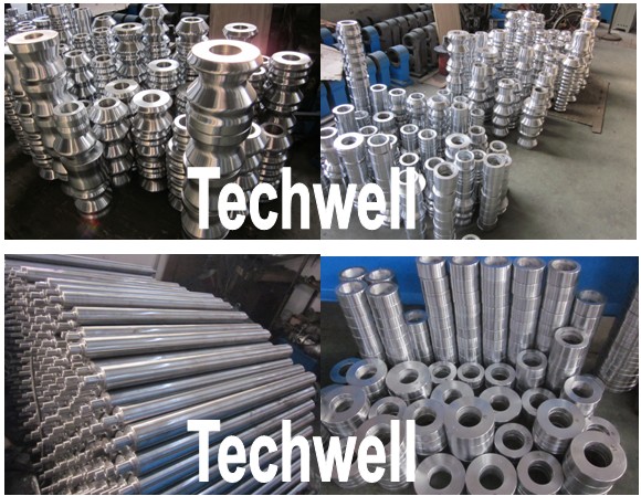 Custom Steel Lip Channel / C Profile / C Section Roll Forming Machine For GI, Carbon Steel