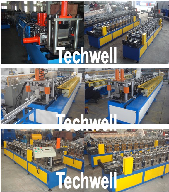 G.i Coil Material Metal Roof Truss Stud Roll Forming Machine TW-ST45