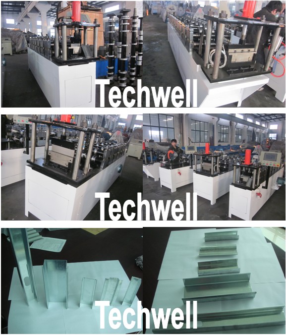 G.i Coil Material Metal Roof Truss Stud Roll Forming Machine TW-ST45