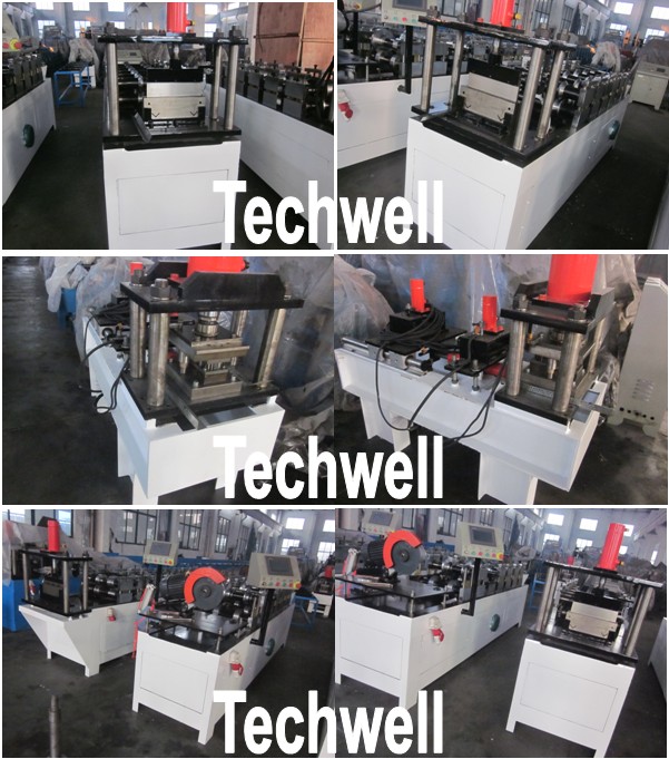 G.i Coil Material Metal Roof Truss Stud Roll Forming Machine TW-ST45