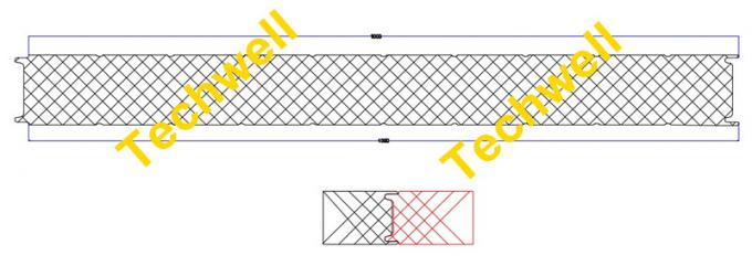 30 - 100mm Rubber Belt PU Sandwich Panel Machine for Polyurethane Sandwich Panels