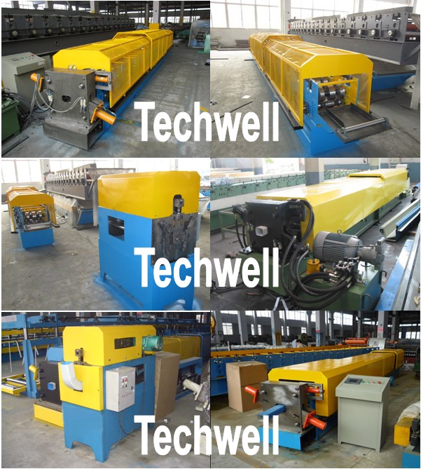 Curving Elbow Roll Forming Machine / Downspout Machine for Downspout Elbow