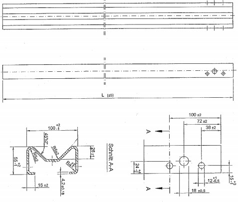 16 Steps Forming Station Sigma Purlin Roll Forming Machine With 4mm Thickness