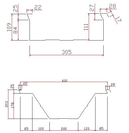 Mic - 240 K Span Roll Forming Machine For No Girder K-Span Arched Roof Panel