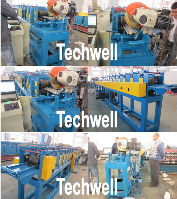 45# High Grade Steel Axis Rolling Shutter Door Slat Roll Forming Machine