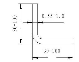 0.4 - 1.0mm Steel Wall Angle Roll Forming Machine With 60mm Axis Diameter