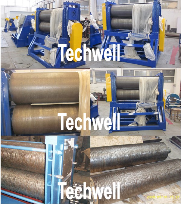 42CrMov Embossing Roller Custom Aluminium Embossing Machine TW-SEM1250