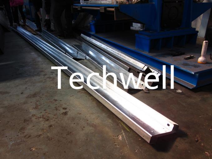 Quick Interchangeable CZ Purlin Cold Roll Forming Machine for 1.0 - 3.0 mm Thickness Steel Coil