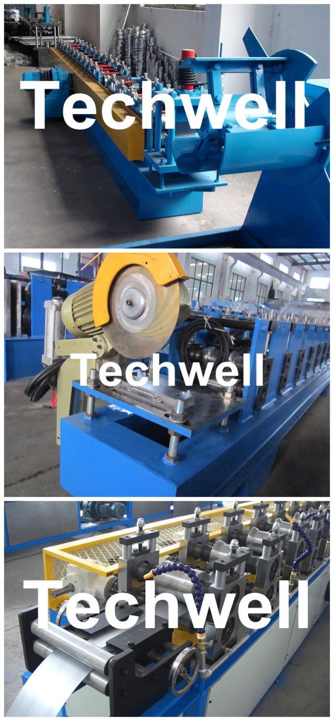 Custom Automatic Shutter Door Slat / Roller Shutter Door Forming Machine TW-RSD85