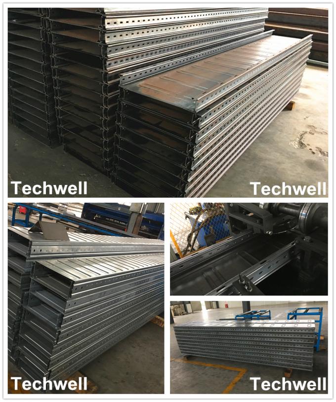 CT-600 Ladder Type Perforated Cable Tray Roll Forming Machine, Cable Tray Production Line