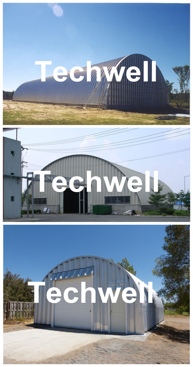 K-Span Arch Roof Roll Forming Machine For 0.8 - 1.5mm Thickness Large Span Roof Panel