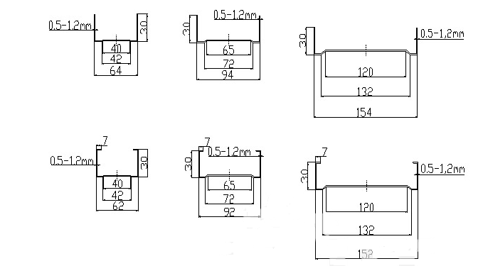 0.4 - 1.0mm U Runner Stud Roll Forming Machine With Guiding Column Forming Structure