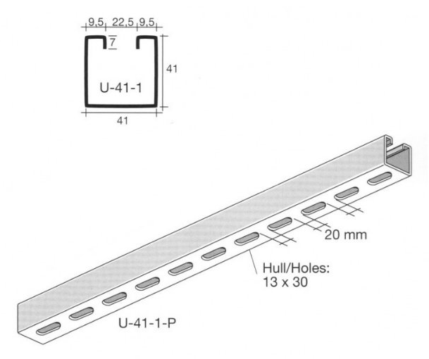 PLC Frequency Control Solar Strut Profile Roll Forming Machine With 24 Roller Stations