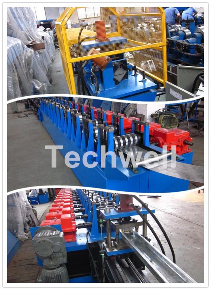 C Section Cold Roll Forming Machine / C Channel Roll Forming Machine With 1.5-3.0mm Forming Thickness