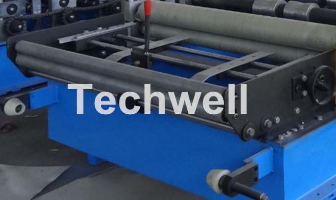 7.5KW Metal Tile Roll Forming Machine For Color Steel / Galvanized Coil
