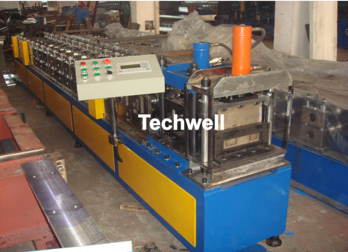 2 In 1 Metal Stud Roll Forming Machine , Sheet Metal Roll Forming Machines