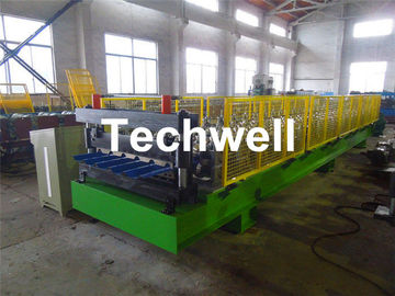 Metal Roof Panel Roof Sheet Roll Forming Machine with 6m Auto Stacker TW30-200-1000