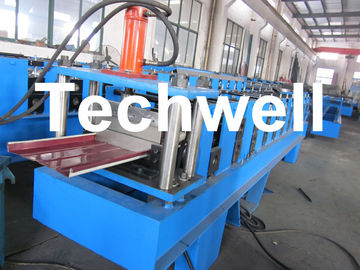 Aluminium Standing Seam Roof Roll Forming Machine For Material Thickness 0.5 - 1.2mm