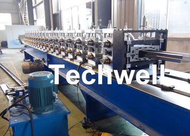 Steel Metal Rack Roll Forming Machine / Steel Frame Roll Forming Machine
