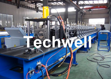 Touch Screen PLC Control Rack Upright Roll Forming Machine For Hydraulic Station Power 5.5kw