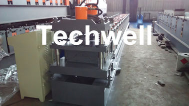 Roof Ridge Cap Cold Roll Forming Machine with HRC 50-60 Cutting Blade