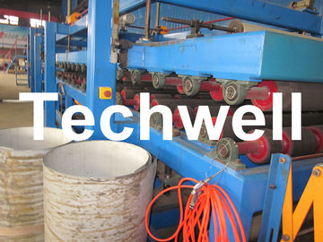 Rock Wool Insulated Sandwich Panel Cold Roll Forming Machine 0 - 4.05 m / Min Speed