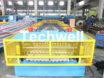 Steel Silo Wall Sheet Corrugated Roll Forming Machine for Silo Side Panel