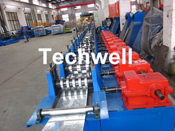 Single Side Adjustable C Profile Roll Forming Machine , rollform equipment Hydraulic Pre Cutting