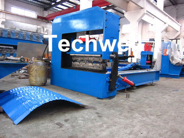 Auto Crimping Cold Roll Forming Machine , Arch Metal Roofing Forming Machine