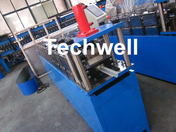 Gi Coil Furring Channel Cold Roll Forming Machine Guiding Column Form Structure