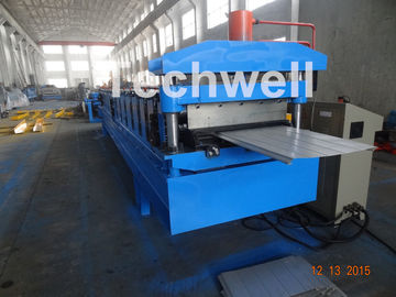 Reasonable Cold Roll Forming Machine For PU Roof Panels , PPGI Galvanized Steel Raw Material