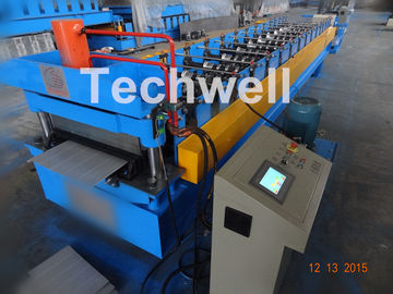 0.3-0.8Mm Thick Color Steel Roll Forming Machine / Pu Panels Cold Rolled Forming Machines