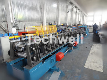 Auto Changeover CZ Purlin Roll Forming Machine / CZ Section Cold Roll Forming Machine