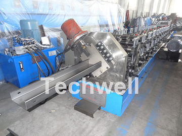C Purlin Cold Roll Forming Machine With 18 Main Roller Stations For Thickness 1.5-3.0mm TW-C300