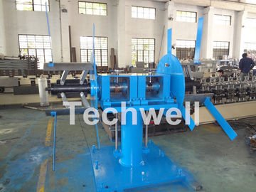Accessories Of Cold Roll Forming Machine , Manual Double Head Hydraulic Uncoiler Machine