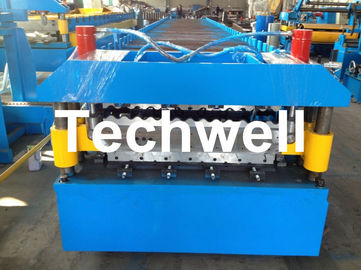 Custom and High Speed Double Sheet Roll Former / Roll Forming Machine With 18 Stations