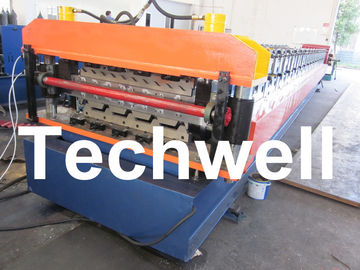 PLC Frequency Control System Double Layer Roofing Roll Forming Machine TW-DLM
