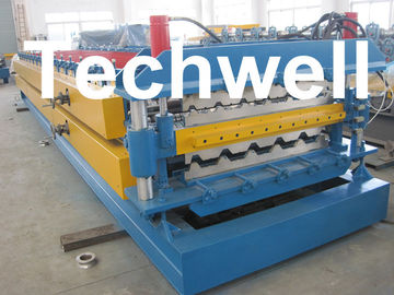 High Grade 45# Axis Double Layer Roll Former / Roll Forming Machine For Roofing Sheets