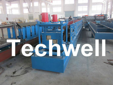 Galvanised Z Profile Purlin Roll Forming Machine For GI, Carbon Steel