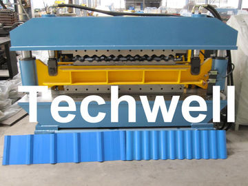 Double Layer Corrugated IBR Roll Forming Machine For Two Different Profiles