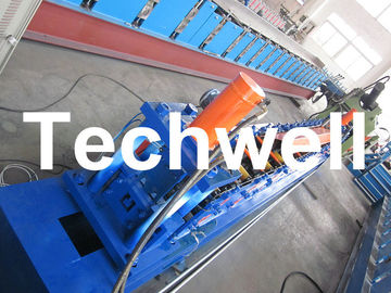 Rolling Shutter Door Track Roll Forming Machine With 16 Forming Station TW-DTM45