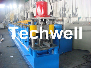 16 Forming Station, PLC Control Steel Door Track Roll Forming Machine