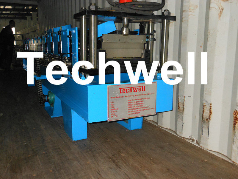 Aluminium Standing Seam Roof Roll Forming Machine For Material Thickness 0.5 - 1.2mm