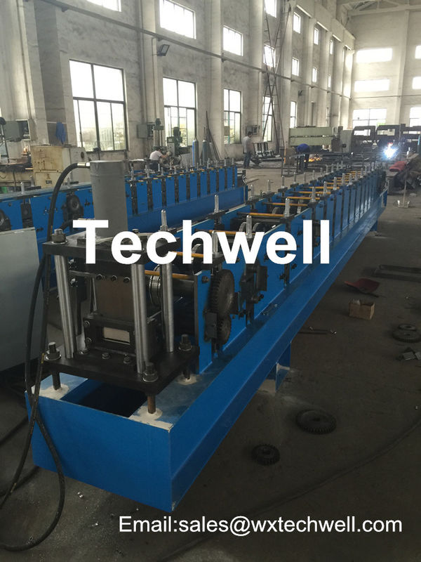 Galvanized Coil Or Carbon Steel Box Beam Rack Roll Forming Machine With Thickness 1.5-2.0mm