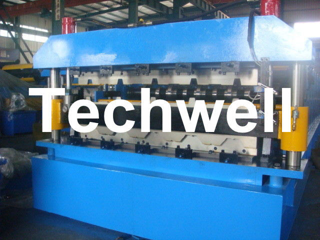 Double Layer Roll Forming Machine For Roofing Sheet Forming Machine With Hydraulic Cutting