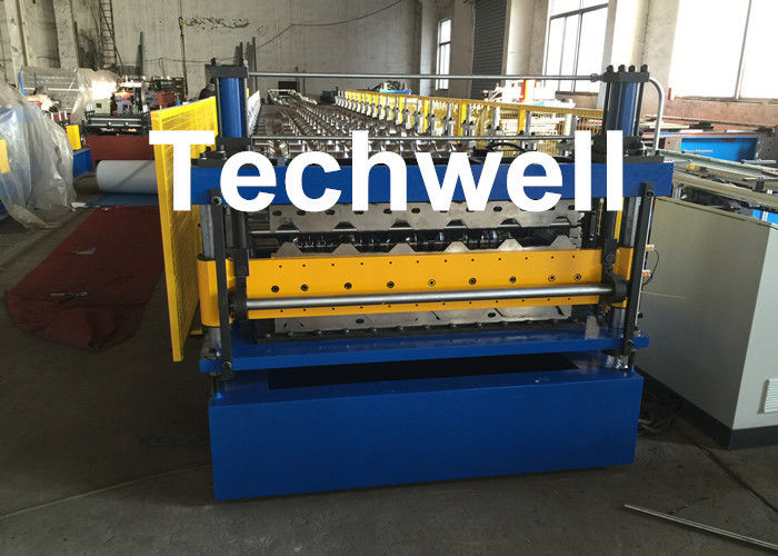 Double Layer Roll Forming Machine For Roofing Sheet Forming Machine With Hydraulic Cutting
