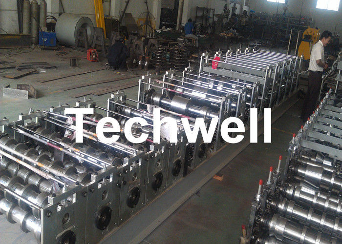 Trailer Mounted K Span Roll Forming Machine For Coil Width 914mm Span Panel