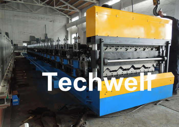 Double Layer Roofing Sheet Roll Forming Machine For Roof Cladding, Wall Cladding