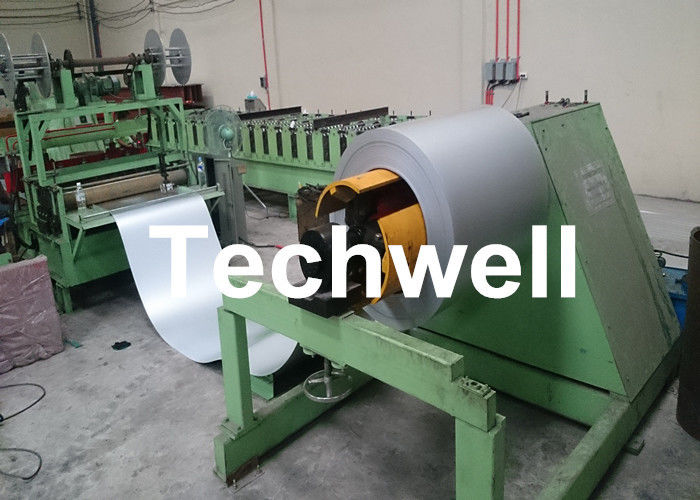 Double Support Uncoiler Stainless Steel Cut To Length Machine Line TW-CTL1250